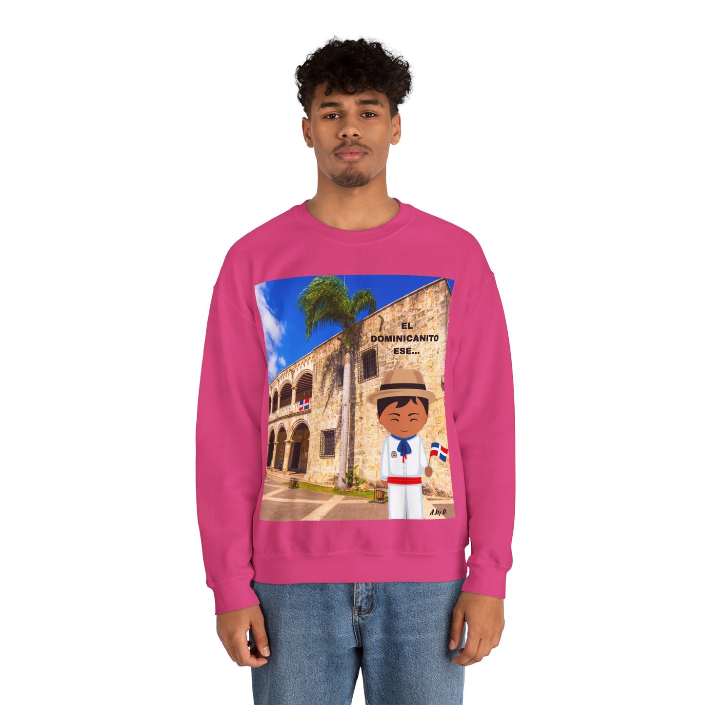 EL DOMINICANITO ESE Unisex Heavy Blend™ Crewneck Sweatshirt