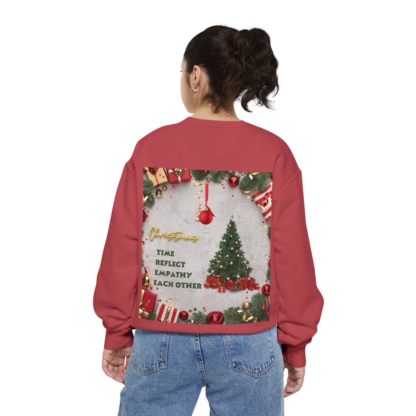 Cozy Holiday Sweatshirt - A New Life, New Hope, New Beginning, Christmas Gift, Unisex Apparel, Festive Wear, Winter Fashion