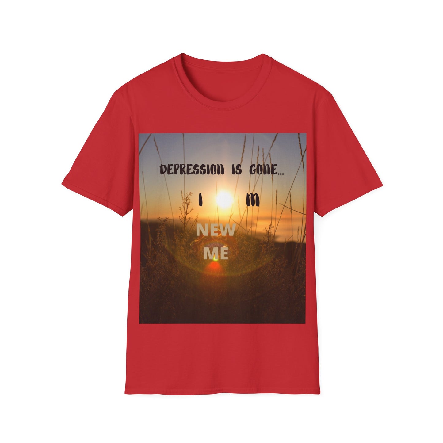DEPRESSION IS GONE Unisex Softstyle T-Shirt