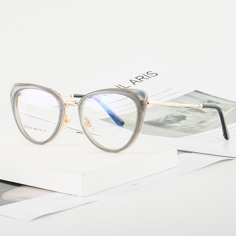 Myopia glasses TR Myopia glasses Anti-blue light flat mirror High