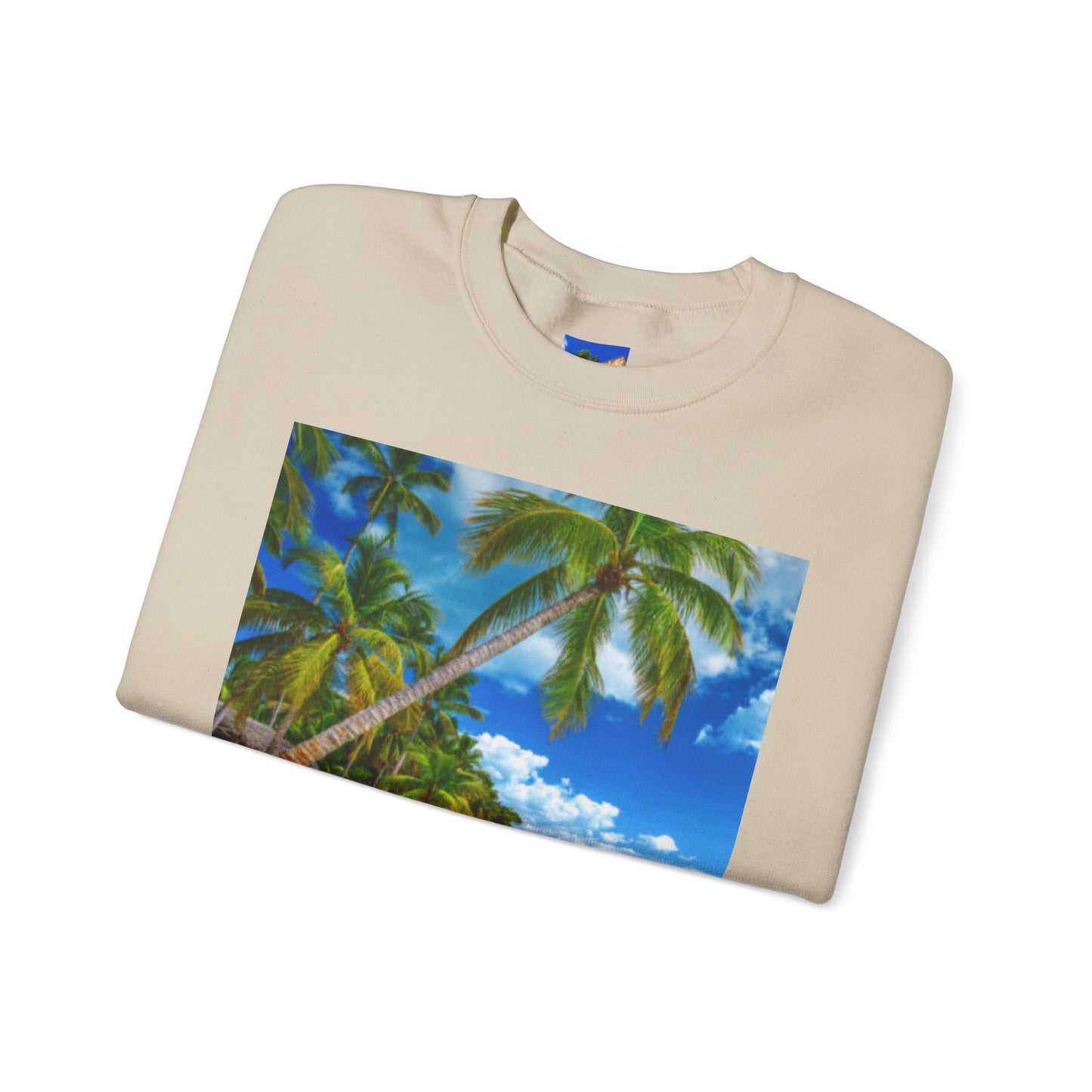 QUISQUEYA HERMOSA Tropical Paradise Sweatshirt - Dios Patria Libertad, Quisqueya Hermosa, Dominican Republic Gift, Beach Vibes, Unisex Crewneck