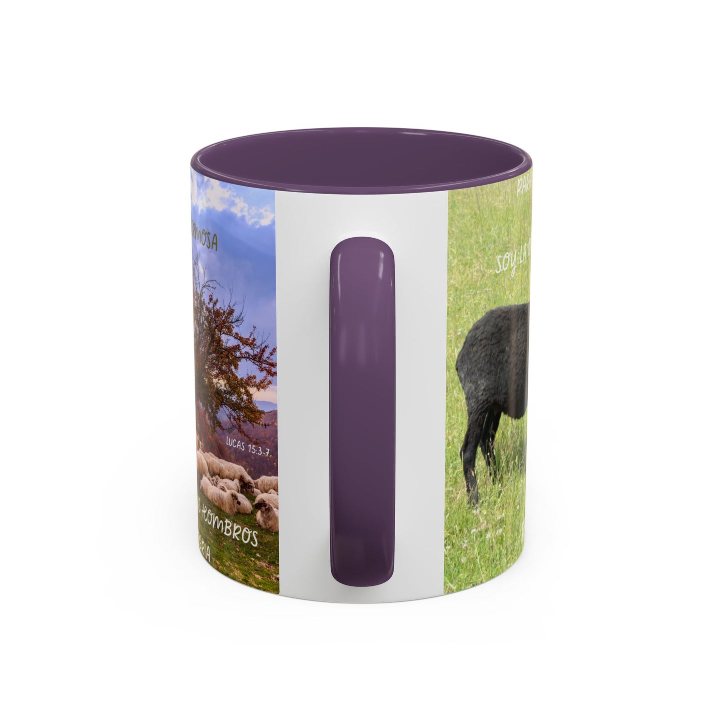 OVEJA NEGRA Personalized Accent Coffee Mug for Sheep Lovers, Custom Birthday Gift, Rustic Farmhouse Decor, Animal Mug, Unique Gift Idea