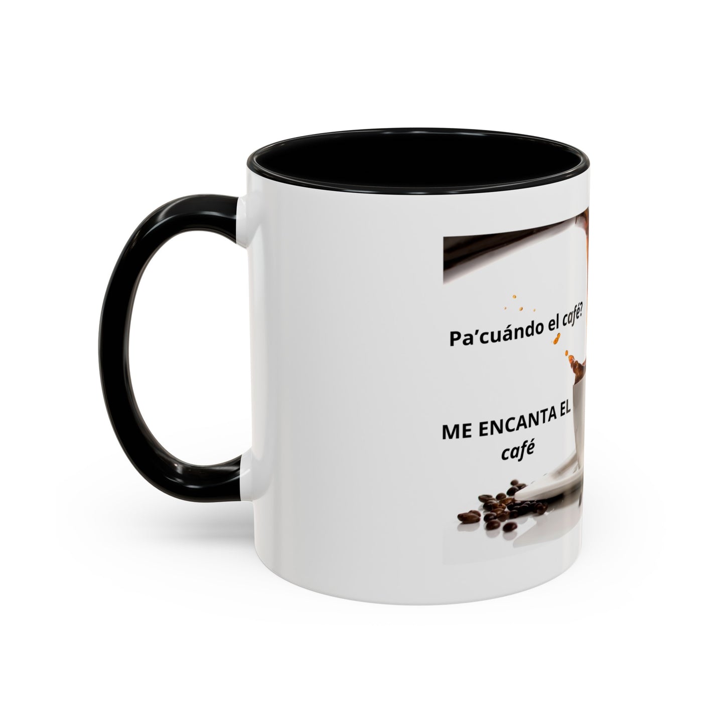 NEW ME IM AMO EL café Accent Coffee Mug (11, 15oz)