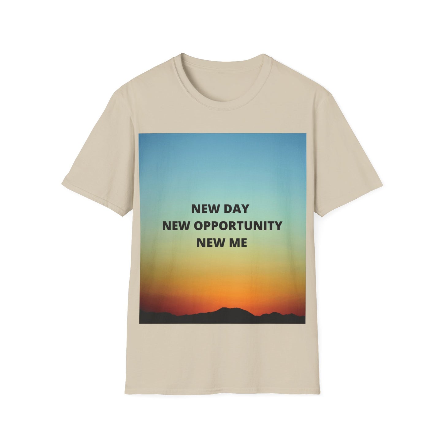 NEW DAY NEW OPPORTUNITY NEW ME Unisex Softstyle T-Shirt