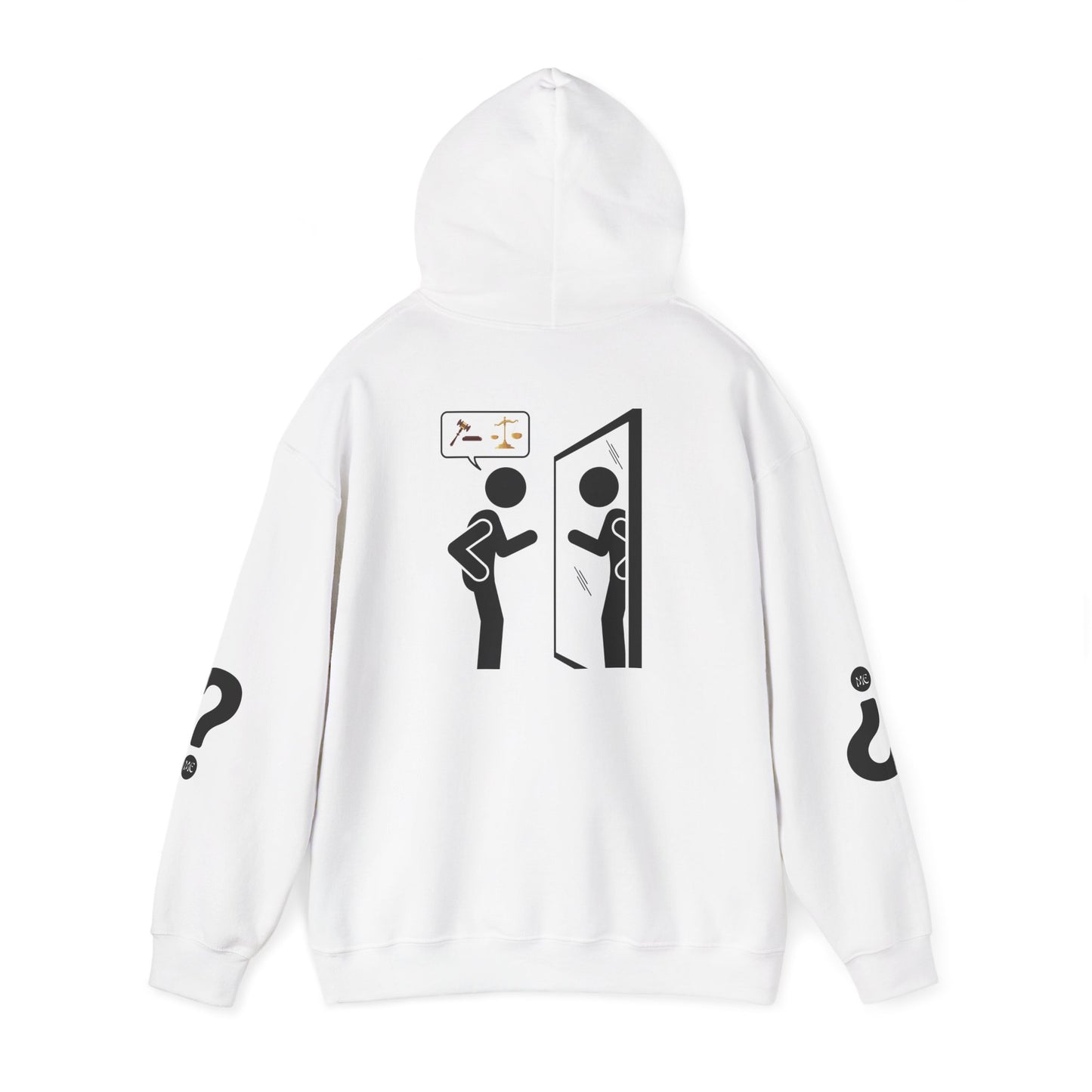 JUDGING Hooded Sweatshirt - Casual, Versatile, Perfect Gift for All Occasions, Cozy Unisex Hoodie, Unique Streetwear