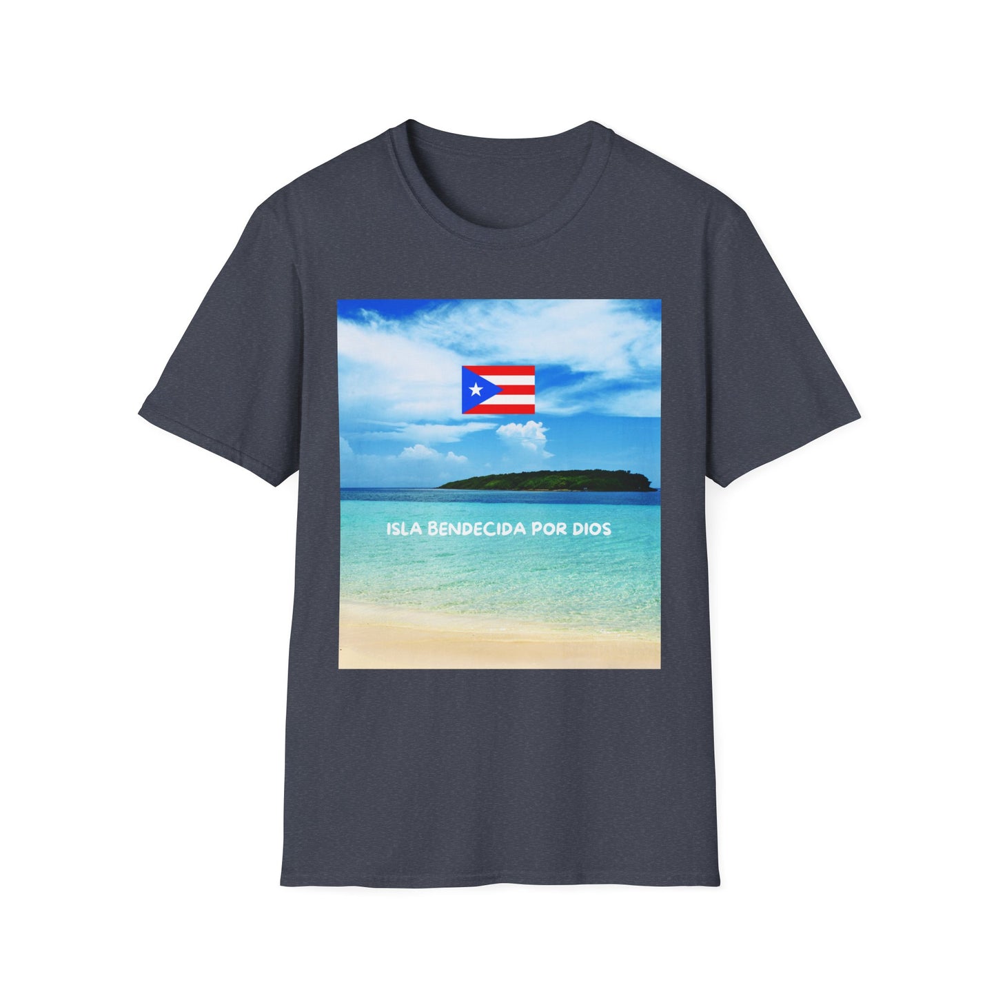 Puerto Rico Pride T-Shirt, Beach Vacation Tee, Unisex Graphic Shirt, Lighthouse Design, Caribbean Summer Wear