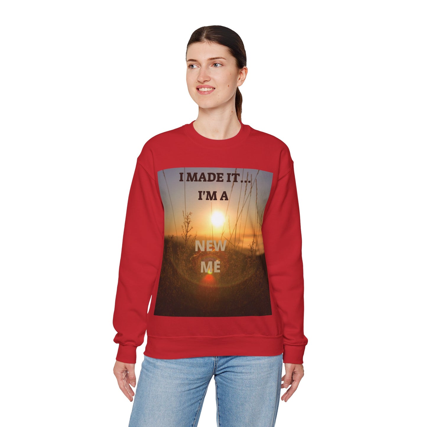 I MADE IT Unisex Heavy Blend™ Crewneck Sweatshirt