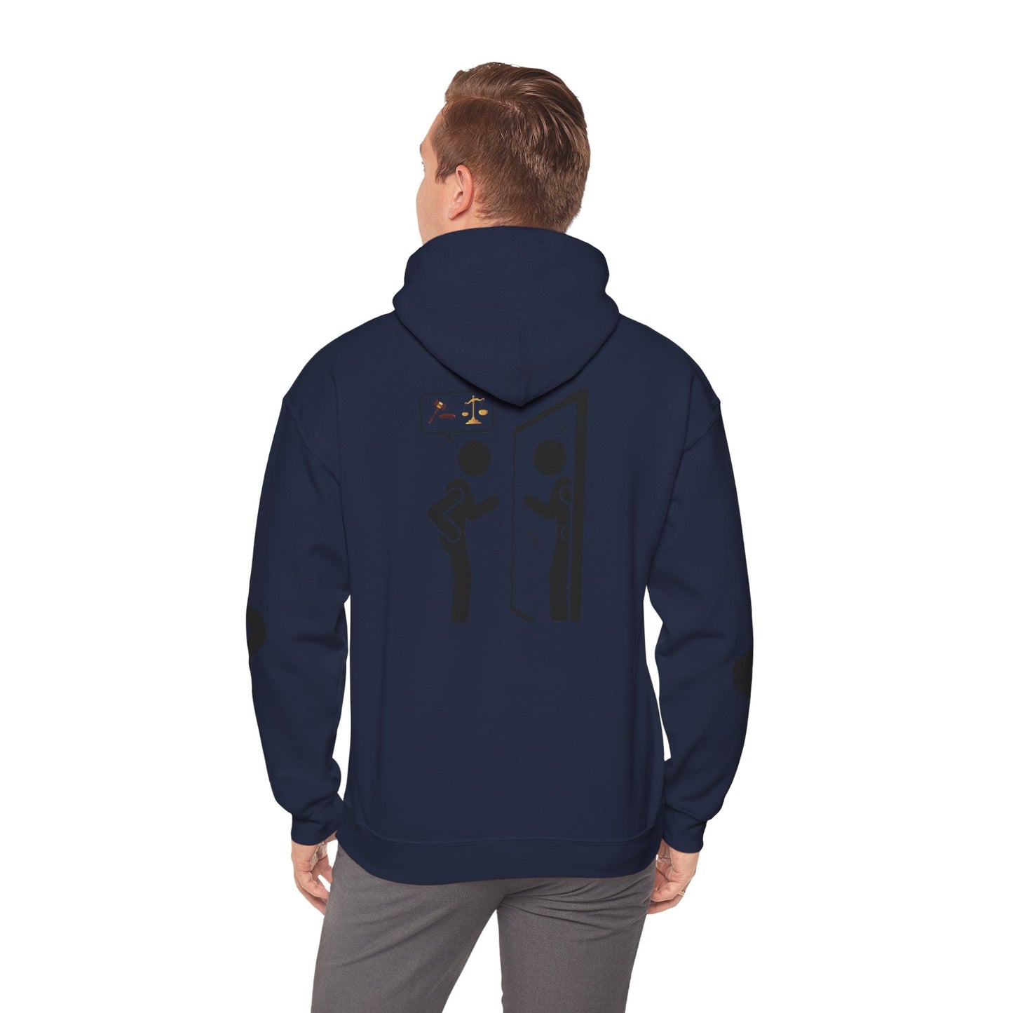 JUDGING Hooded Sweatshirt - Casual, Versatile, Perfect Gift for All Occasions, Cozy Unisex Hoodie, Unique Streetwear