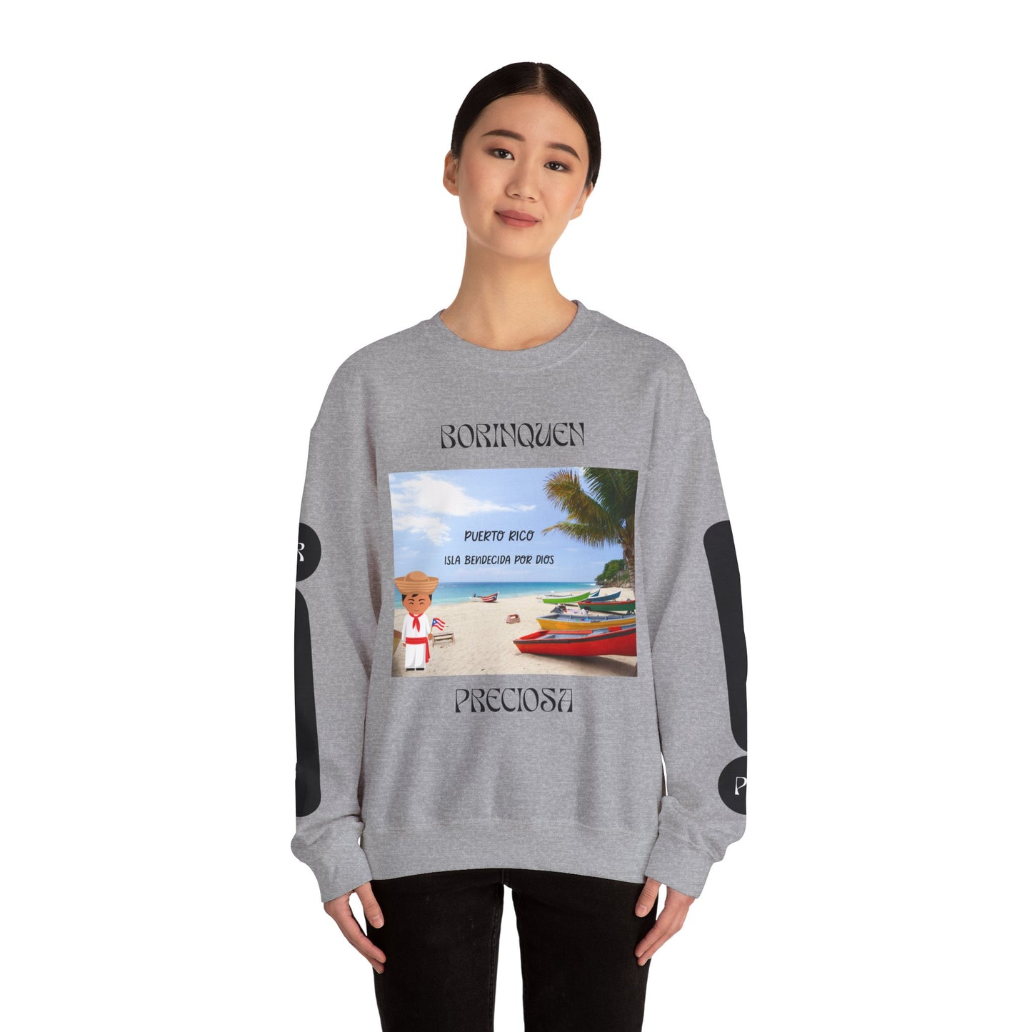 PUERTO RICO Unisex Heavy Blend™ Crewneck Sweatshirt