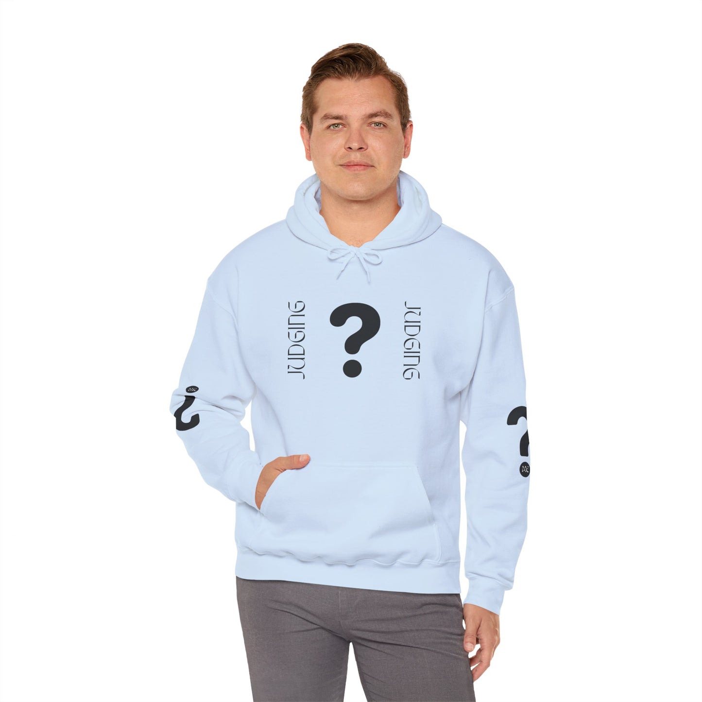 JUDGING Hooded Sweatshirt - Casual, Versatile, Perfect Gift for All Occasions, Cozy Unisex Hoodie, Unique Streetwear