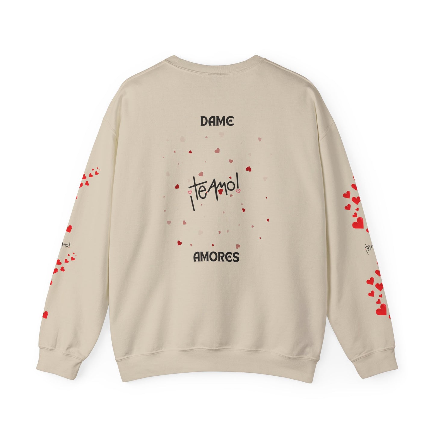 YOU AND ME Romantic Crewneck Sweatshirt, Valentine's Day Gift, Heart Sweatshirt, Unisex Love Hoodie, Couples Apparel