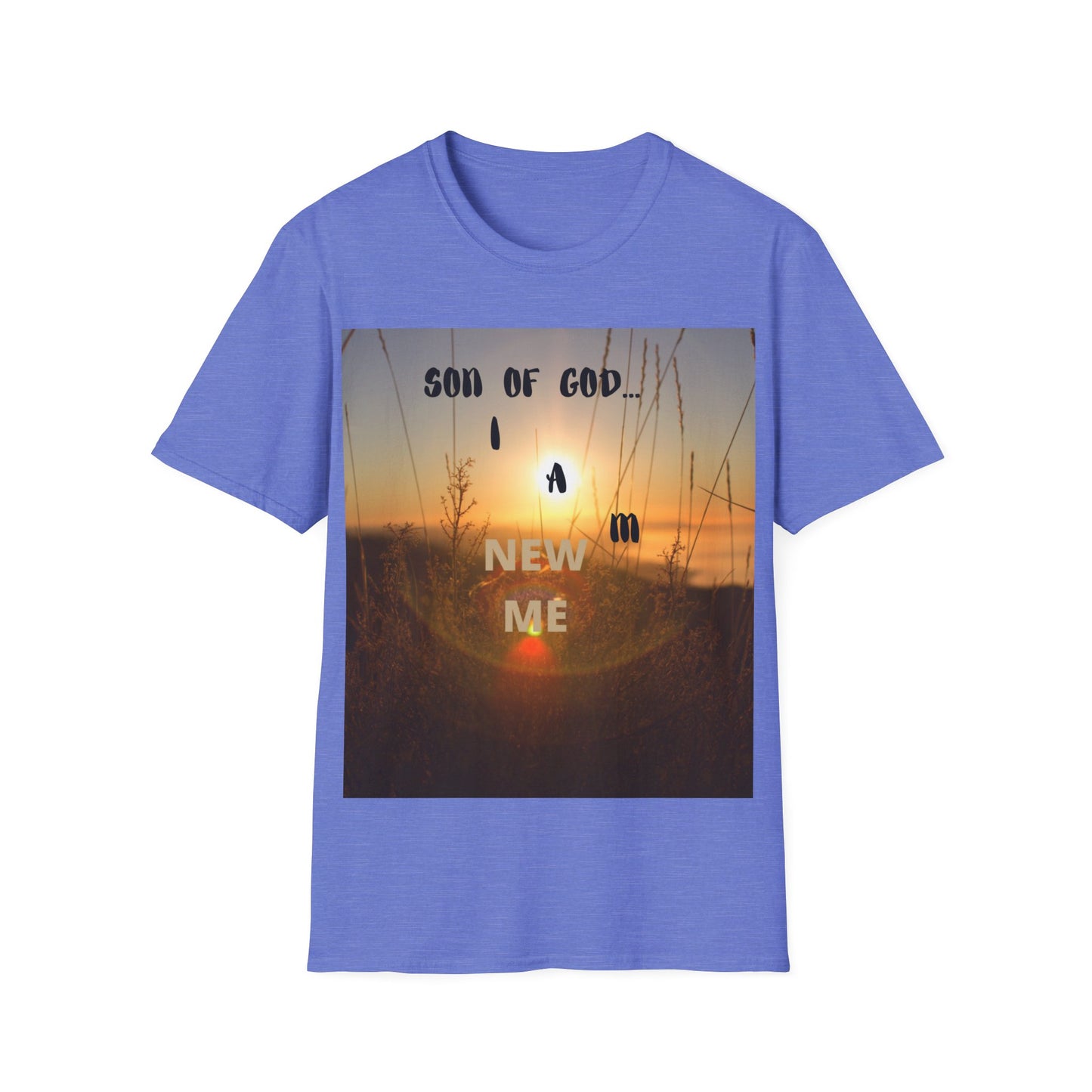 SON OF GOD I AM NEW ME Unisex Softstyle T-Shirt