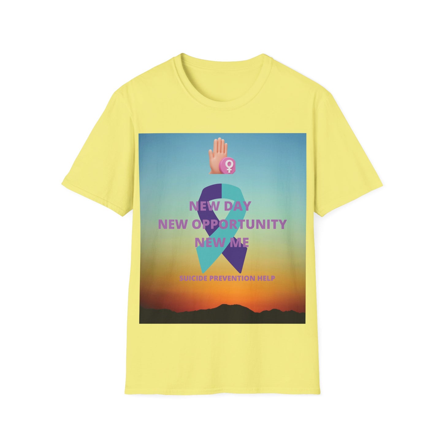 SUICIDE PREVENTION Unisex Softstyle T-Shirt
