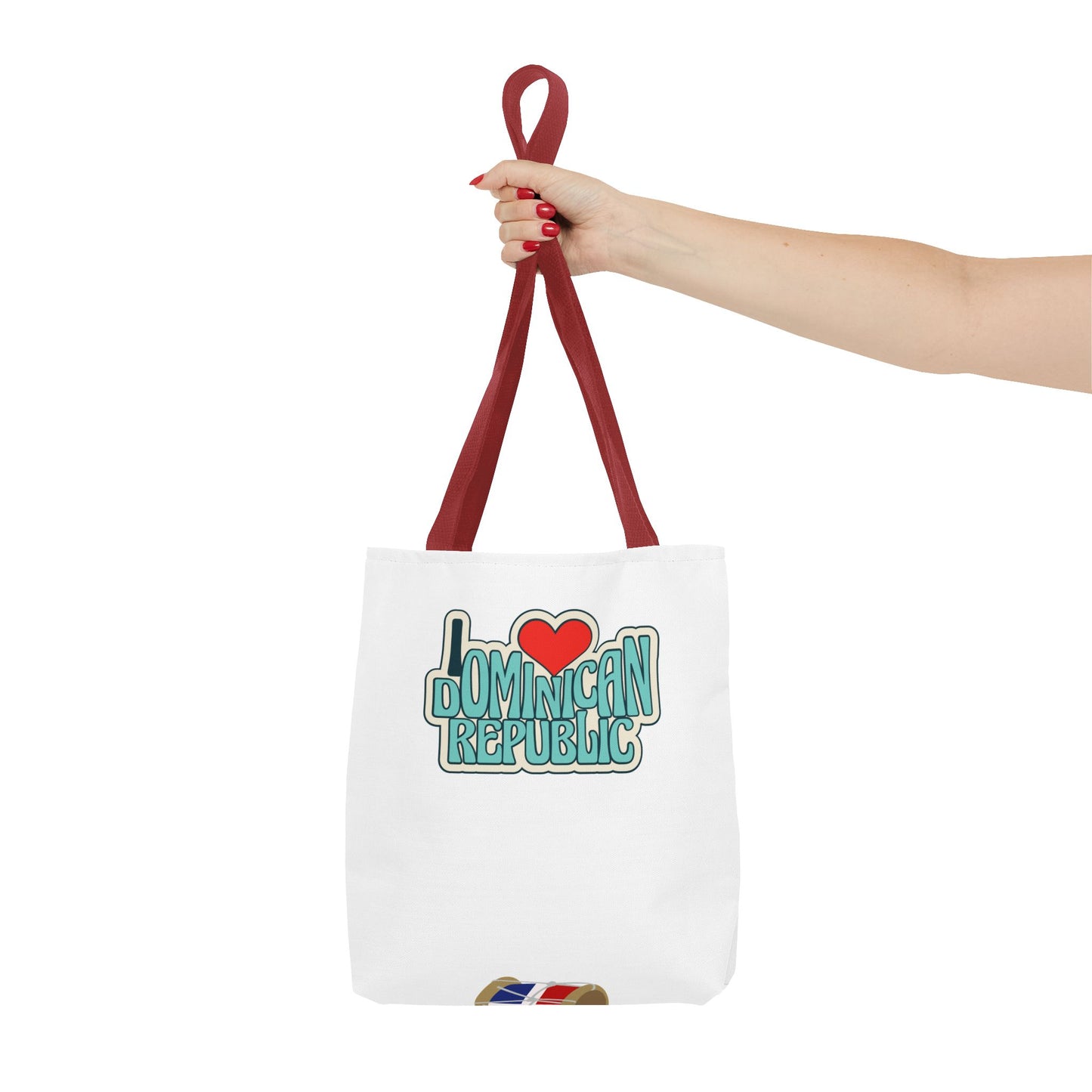 Dominican Republic Love Tote Bag, Vacation Souvenir, Beach Bag, Travel Companion, Gift for Mom, Proud Dominican