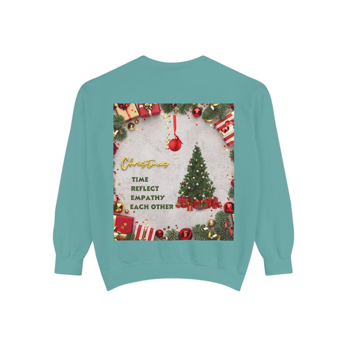 Cozy Holiday Sweatshirt - A New Life, New Hope, New Beginning, Christmas Gift, Unisex Apparel, Festive Wear, Winter Fashion