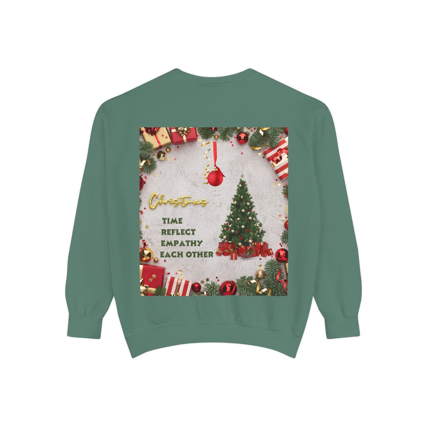 Cozy Holiday Sweatshirt - A New Life, New Hope, New Beginning, Christmas Gift, Unisex Apparel, Festive Wear, Winter Fashion