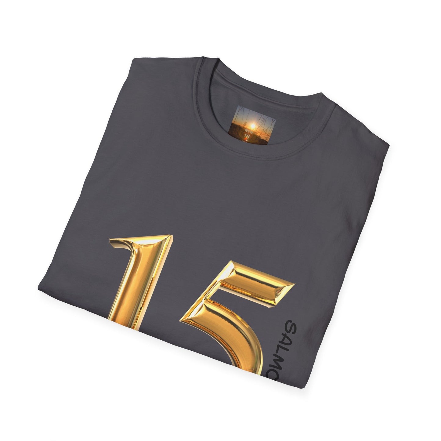 SALMOS 15 Inspirational T-Shirt, Unisex Softstyle Tee, Birthday Gift, Motivational Shirt, Soft Cotton Top, Unique Design