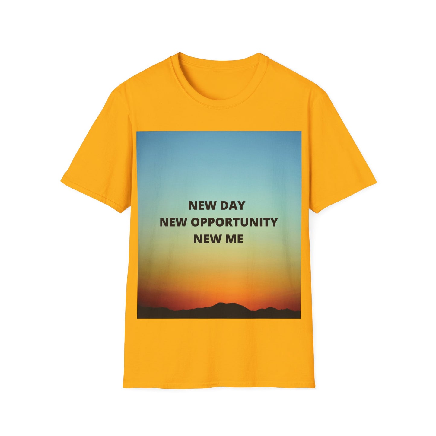 NEW DAY NEW OPPORTUNITY NEW ME Unisex Softstyle T-Shirt