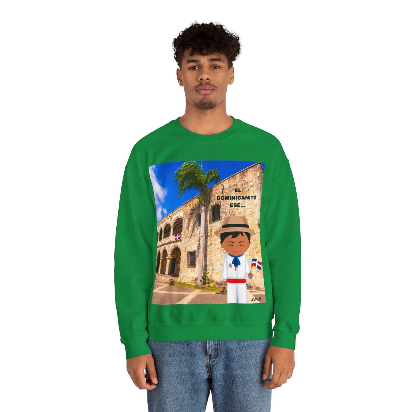 EL DOMINICANITO ESE Unisex Heavy Blend™ Crewneck Sweatshirt