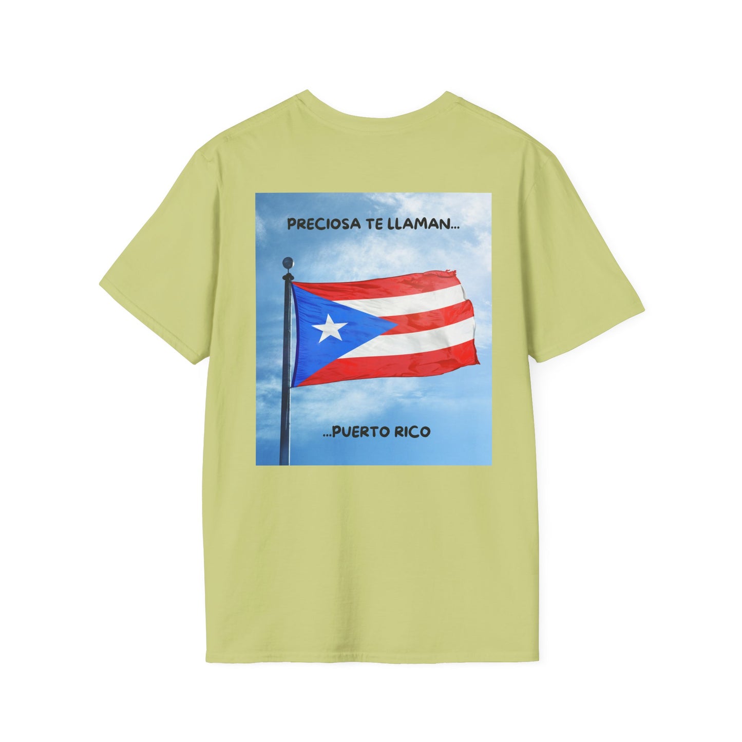 Puerto Rico Pride T-Shirt, Comfortable Tees for Celebrations, Gift for Travel Lovers, Unisex Softstyle T-Shirt, Tropical Vibe Apparel