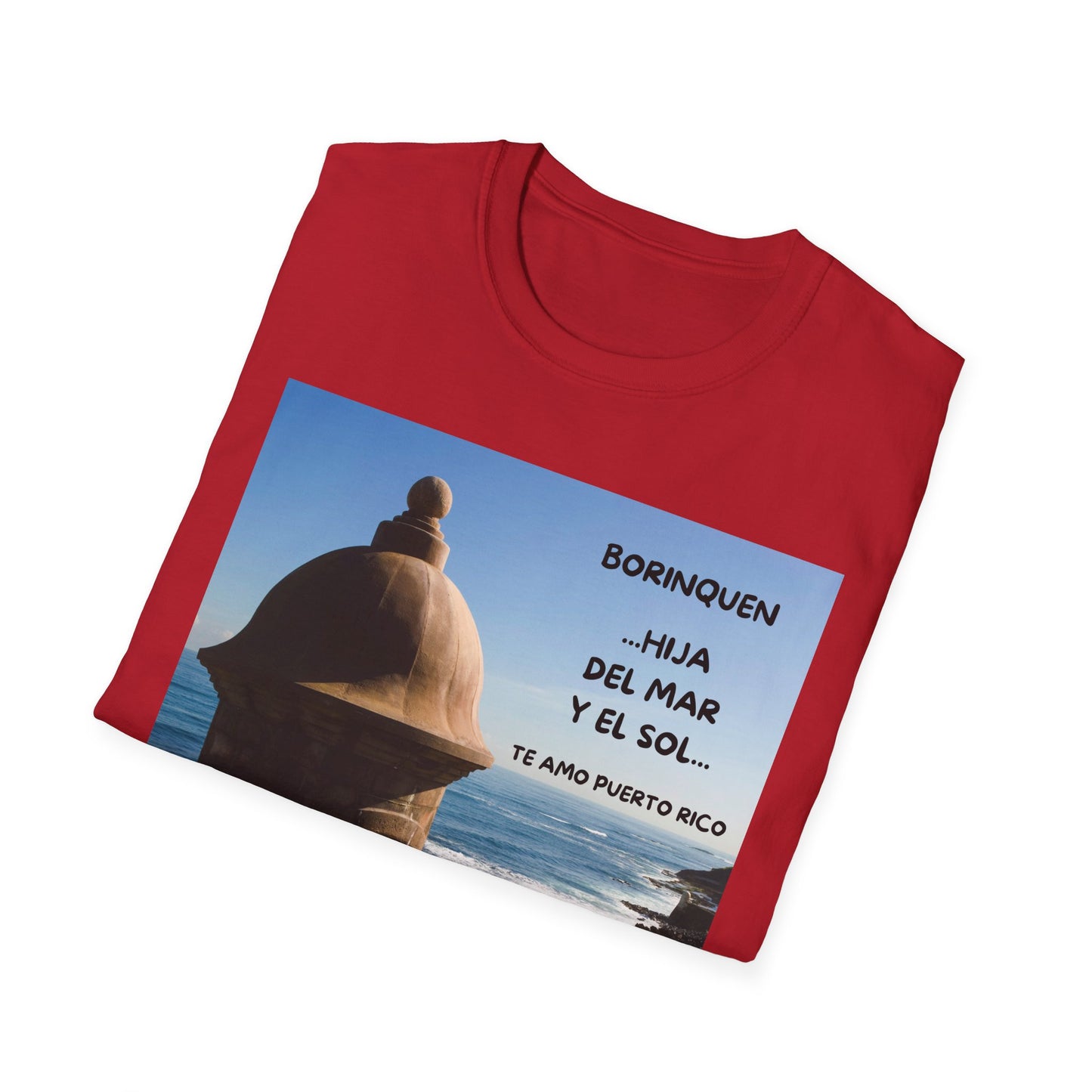 Puerto Rico Pride T-Shirt, Comfortable Tees for Celebrations, Gift for Travel Lovers, Unisex Softstyle T-Shirt, Tropical Vibe Apparel