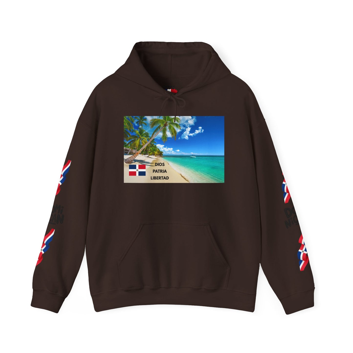 Dominican Republic Hoodie, Tropical Vibe Sweatshirt, Unisex Travel Apparel, Beach Lover Gift, Cultural Heritage Clothing