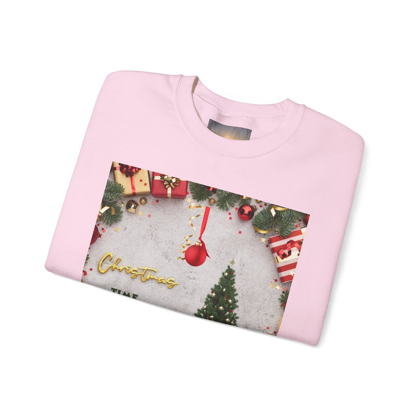 Cozy Christmas Sweatshirt - Reflect Empathy & Be A New You, Holiday Gift, Winter Fashion, Christmas Celebration, Unisex Crewneck