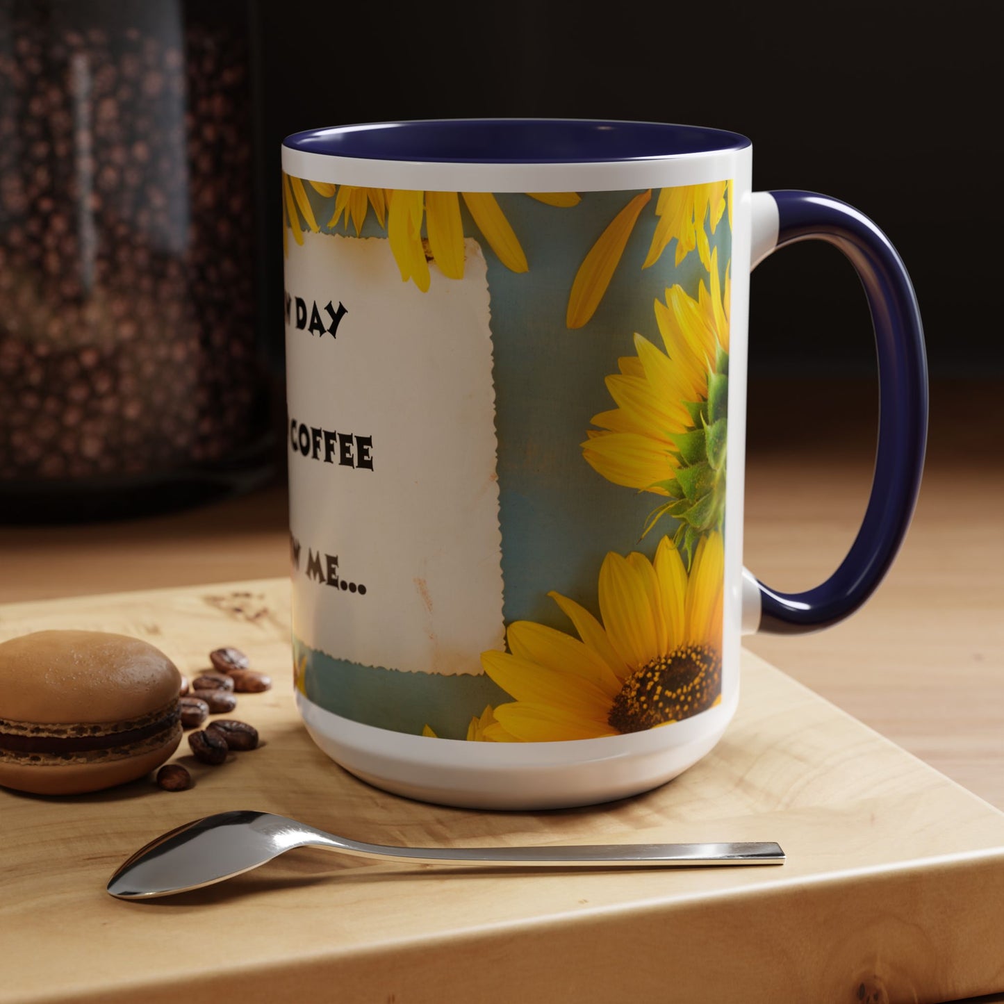 A NEW COFFEE A NEW DAY A NEW ME... Accent Coffee Mug, 11oz