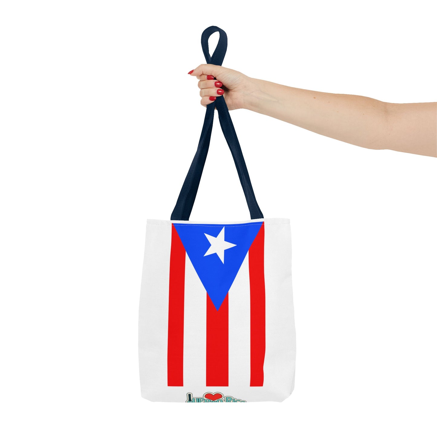 Vibrant Puerto Rican Tote Bag, Beach Carryall, Cultural Shopping Bag, Puerto Rico Pride, Vacation Accessory, Summer Essentials