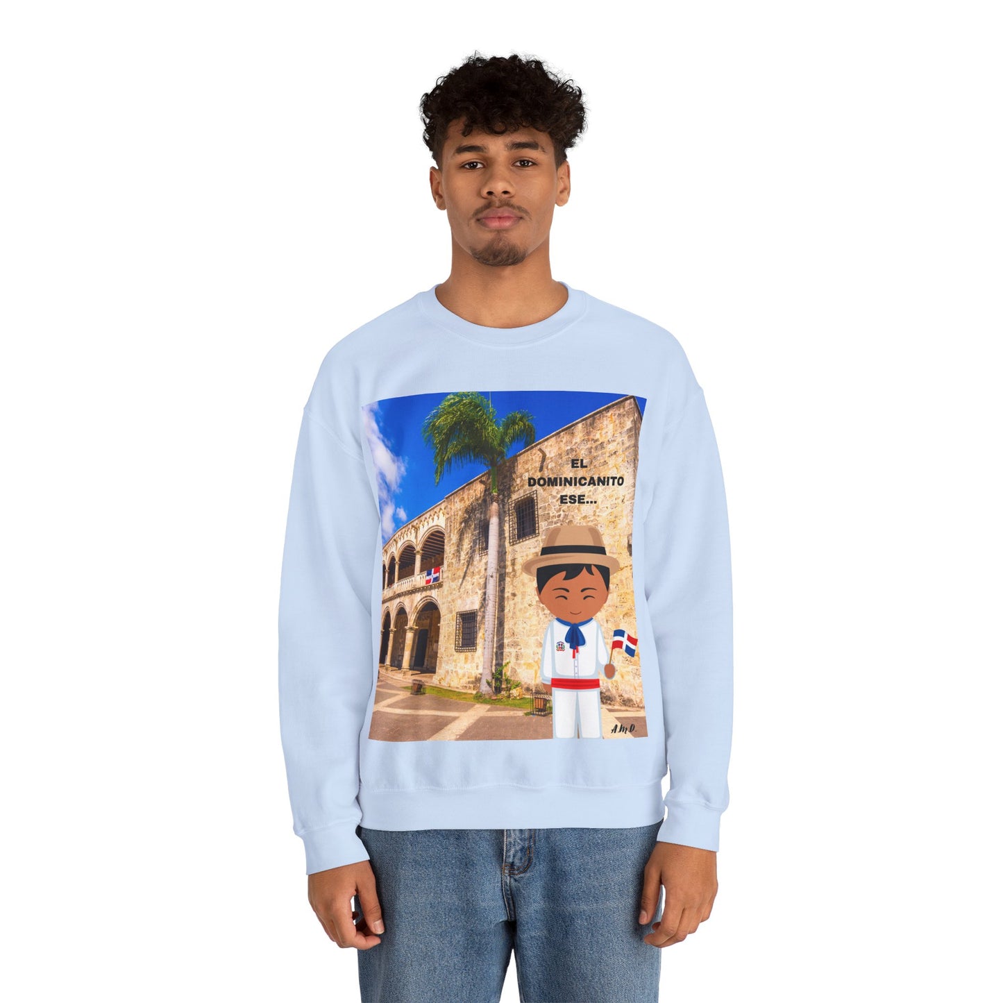 EL DOMINICANITO ESE Unisex Heavy Blend™ Crewneck Sweatshirt