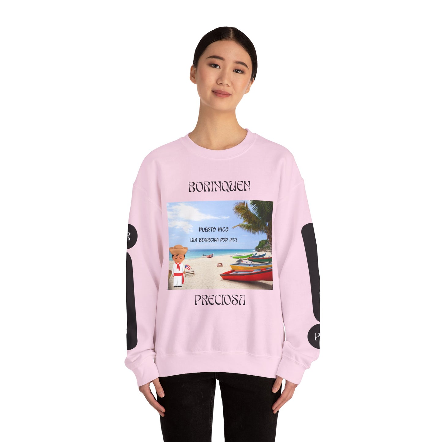 PUERTO RICO Unisex Heavy Blend™ Crewneck Sweatshirt