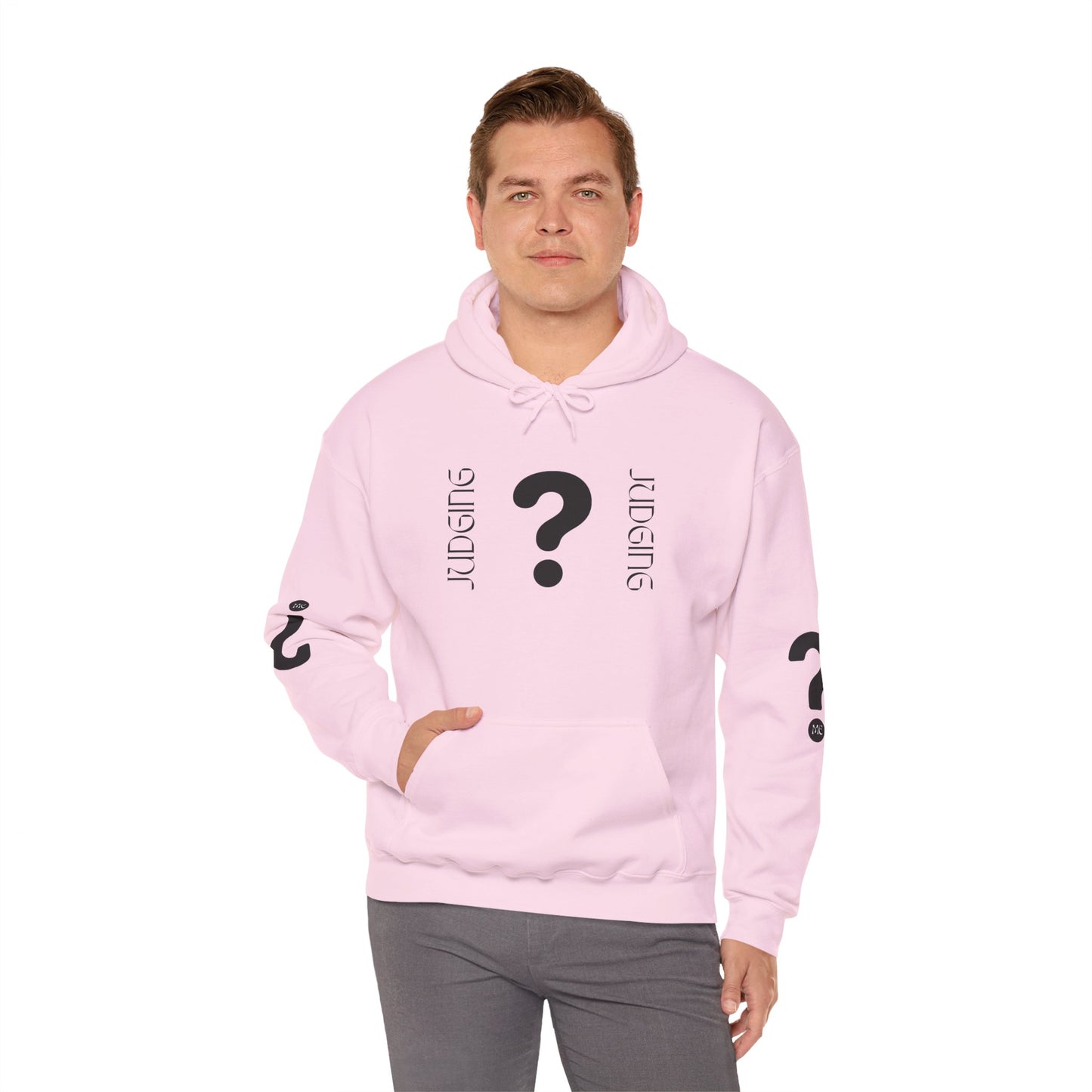 JUDGING Hooded Sweatshirt - Casual, Versatile, Perfect Gift for All Occasions, Cozy Unisex Hoodie, Unique Streetwear