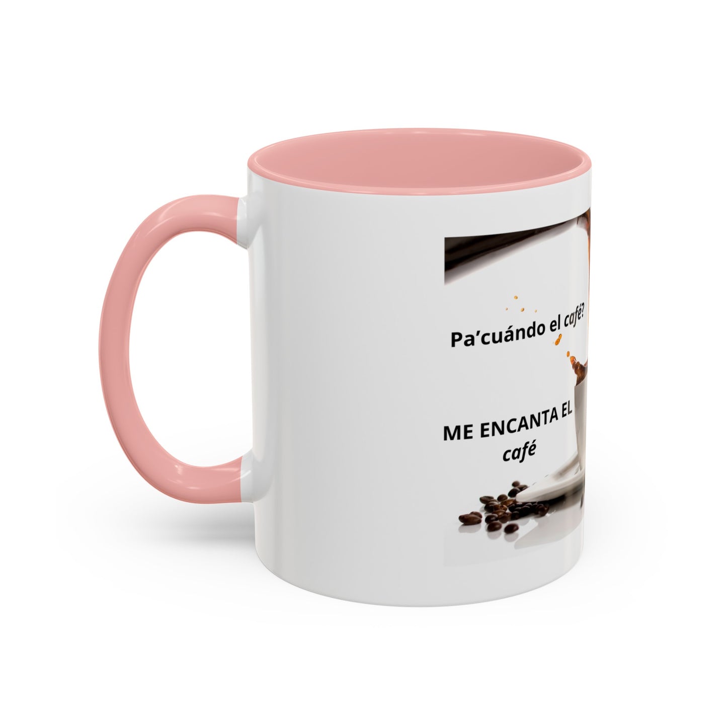 NEW ME IM AMO EL café Accent Coffee Mug (11, 15oz)