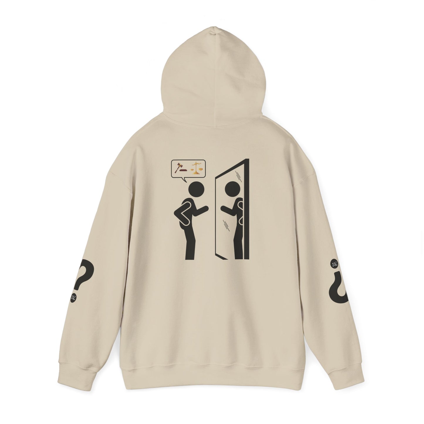 JUDGING Hooded Sweatshirt - Casual, Versatile, Perfect Gift for All Occasions, Cozy Unisex Hoodie, Unique Streetwear