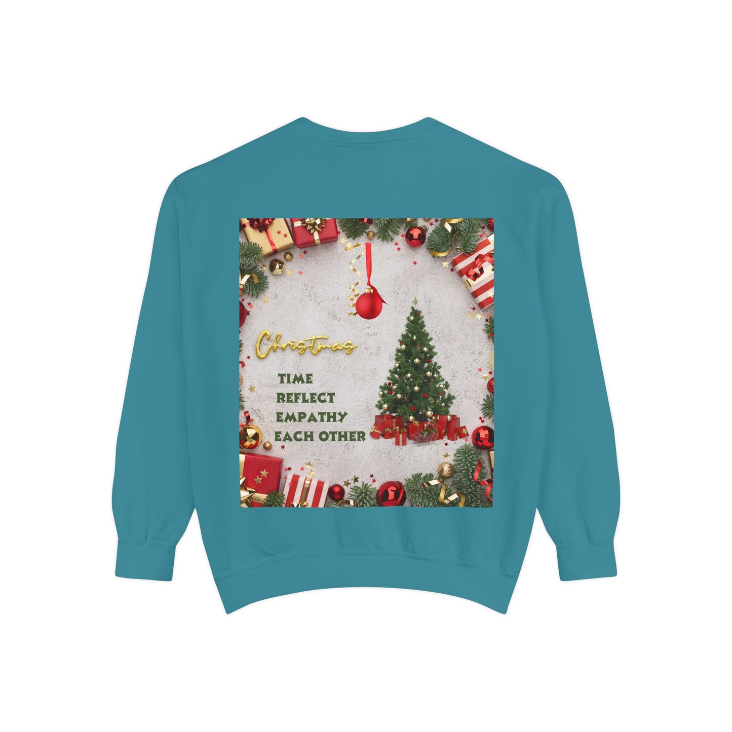 Cozy Holiday Sweatshirt - A New Life, New Hope, New Beginning, Christmas Gift, Unisex Apparel, Festive Wear, Winter Fashion