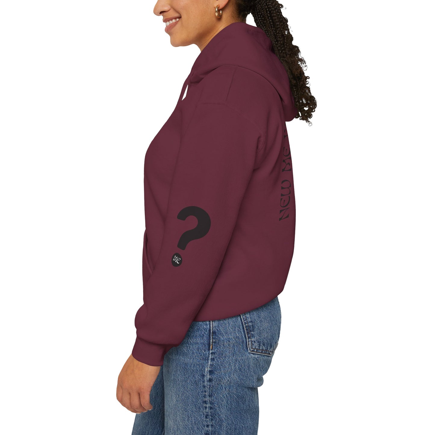 New Day, New Me Motivational Hoodie - Cozy Unisex Sweatshirt for Inspiration, Self-Care, Fitness Goals, Gift for Him, Her
