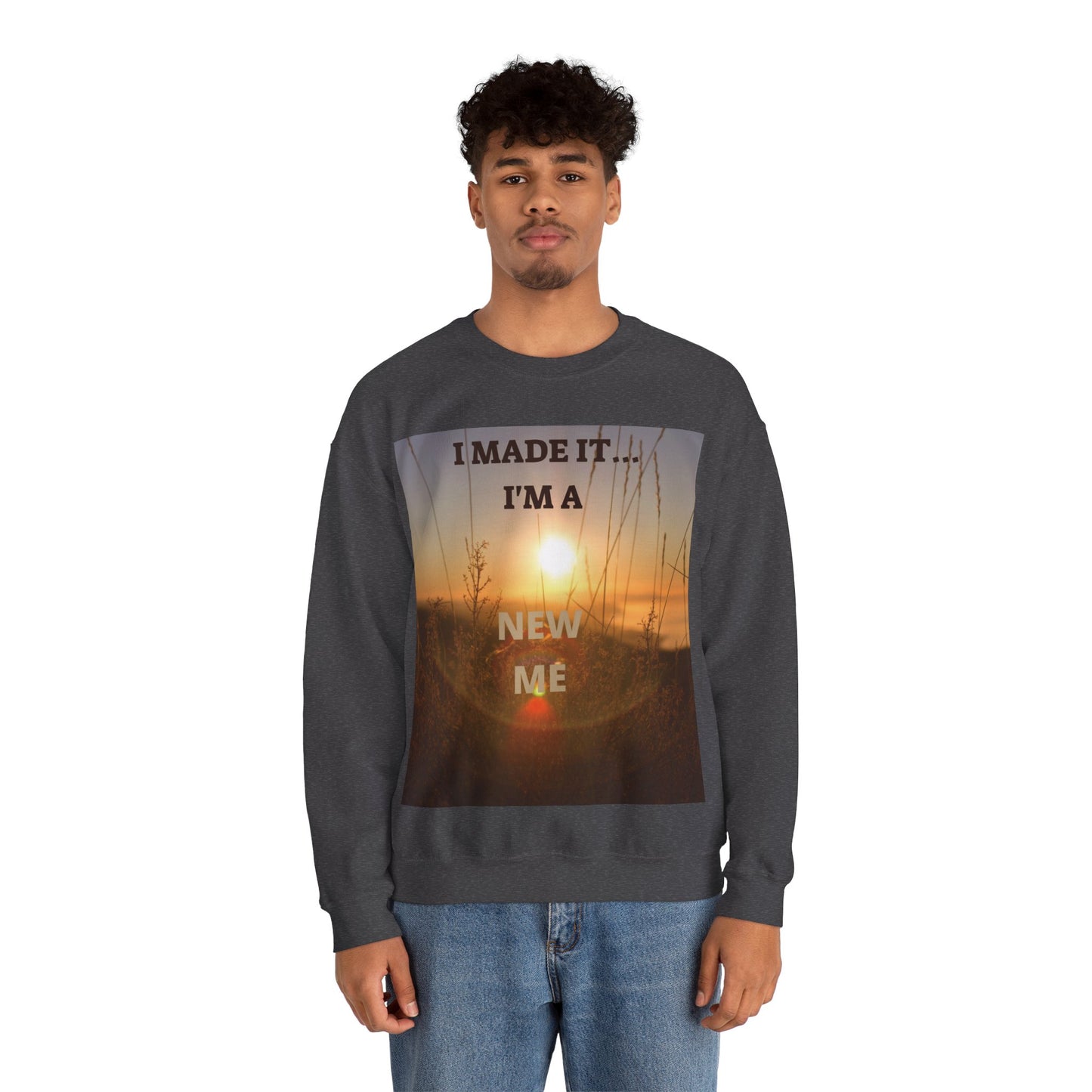 I MADE IT Unisex Heavy Blend™ Crewneck Sweatshirt