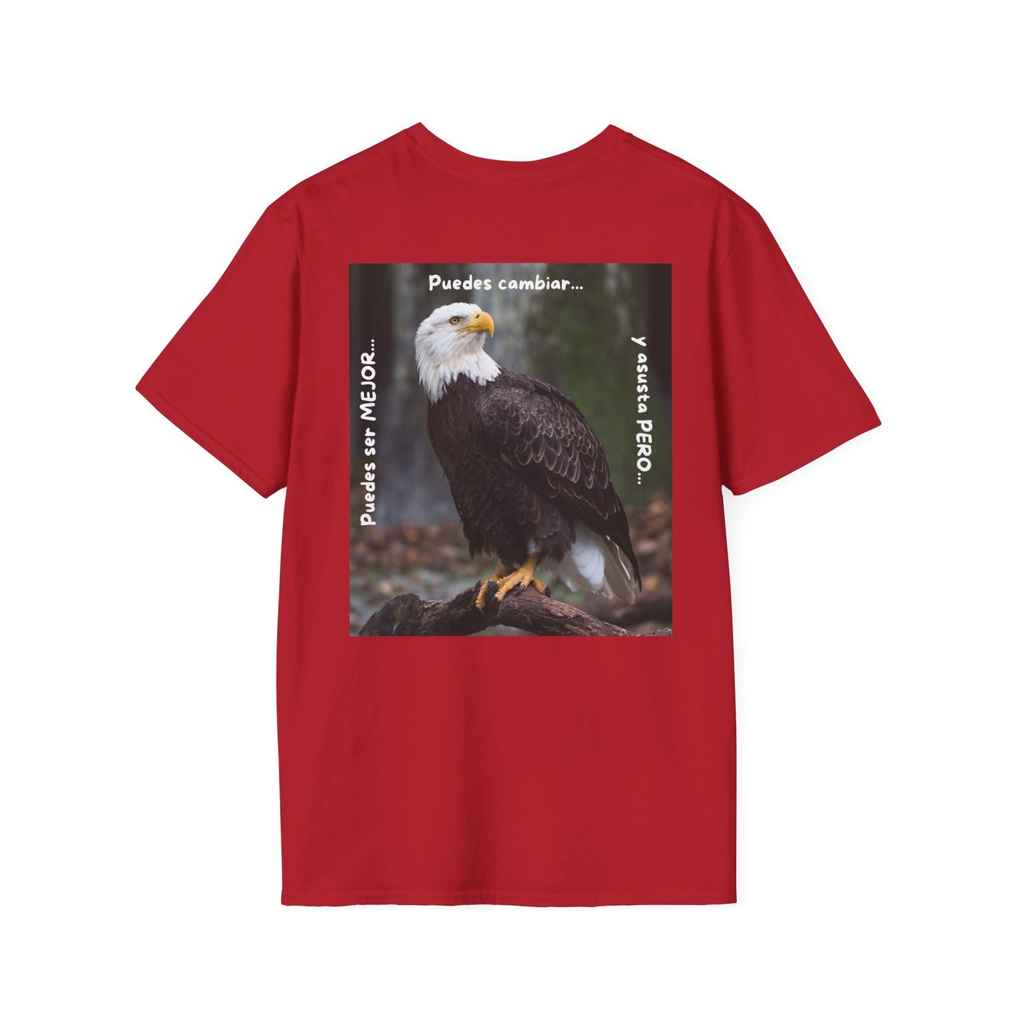 Puedes ser MEJOR Inspirational Eagle T-Shirt, Motivational Aviary Tee, Unisex Graphic Shirt, Perfect Gift for Nature Lovers
