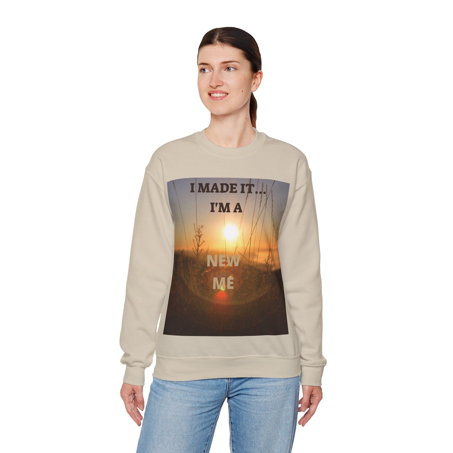 I MADE IT Unisex Heavy Blend™ Crewneck Sweatshirt