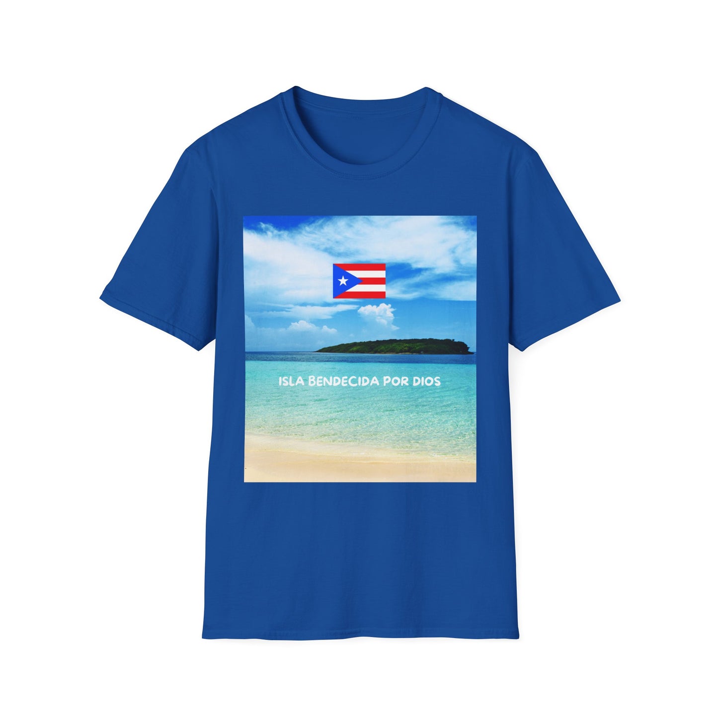 Puerto Rico Pride T-Shirt, Beach Vacation Tee, Unisex Graphic Shirt, Lighthouse Design, Caribbean Summer Wear