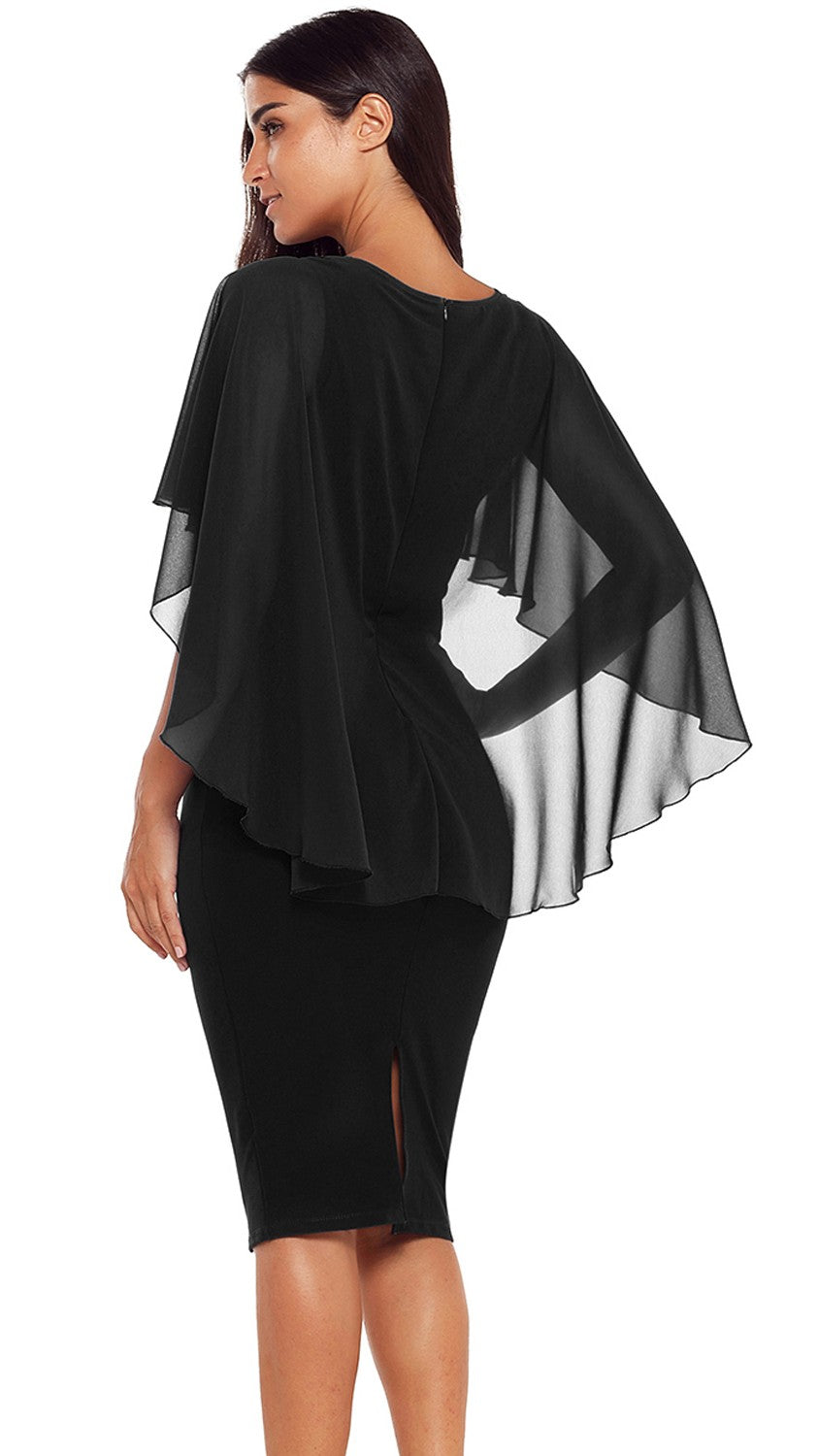 WOMEN DRESS PAIGE - BLACK