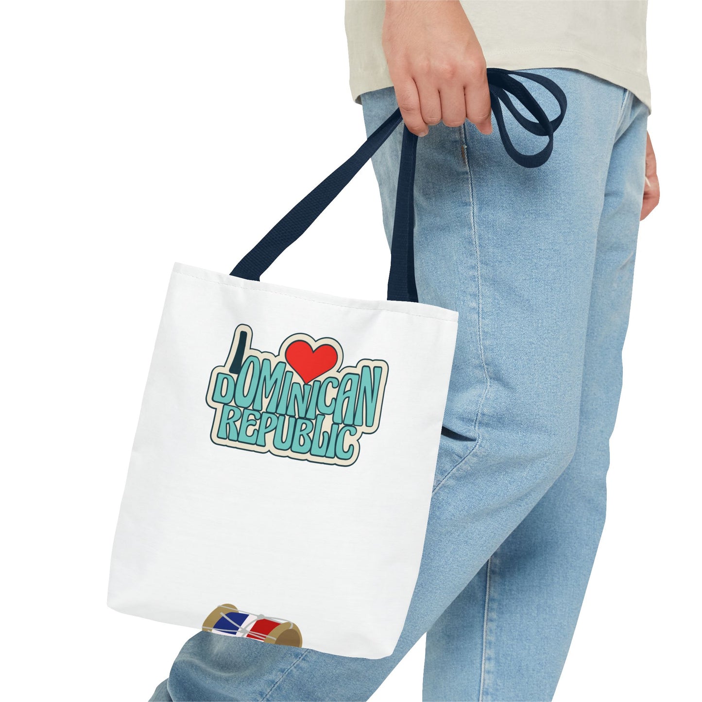 Dominican Republic Love Tote Bag, Vacation Souvenir, Beach Bag, Travel Companion, Gift for Mom, Proud Dominican