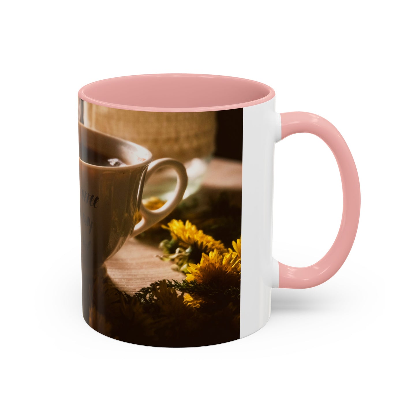 A NEW COFFEE A NEW DAY A NEW ME... Accent Coffee Mug, 11oz