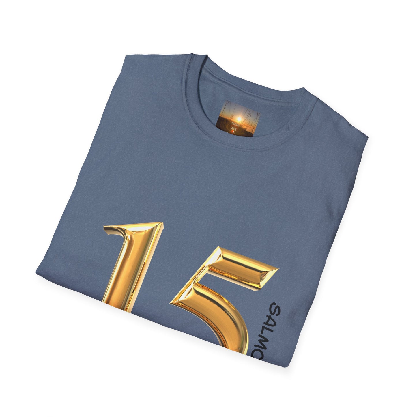 SALMOS 15 Inspirational T-Shirt, Unisex Softstyle Tee, Birthday Gift, Motivational Shirt, Soft Cotton Top, Unique Design