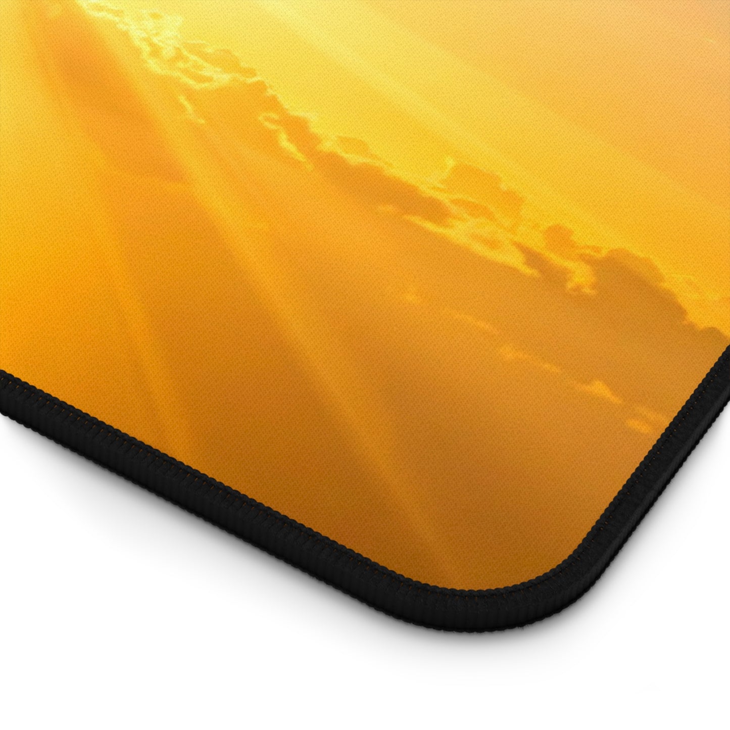 Sunrise 'Are You Still Alive? Live' Desk Mat — Cute Motivational Gaming Mouse Pad