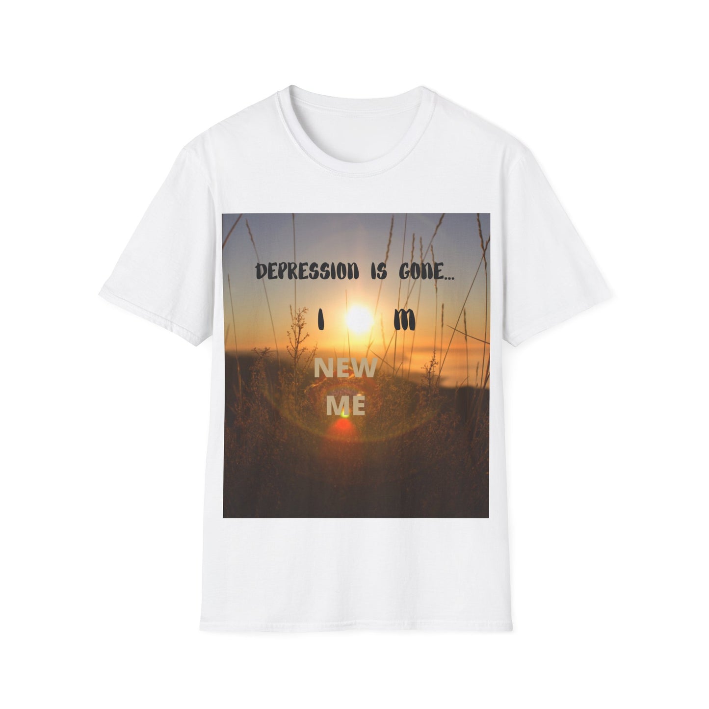 DEPRESSION IS GONE Unisex Softstyle T-Shirt