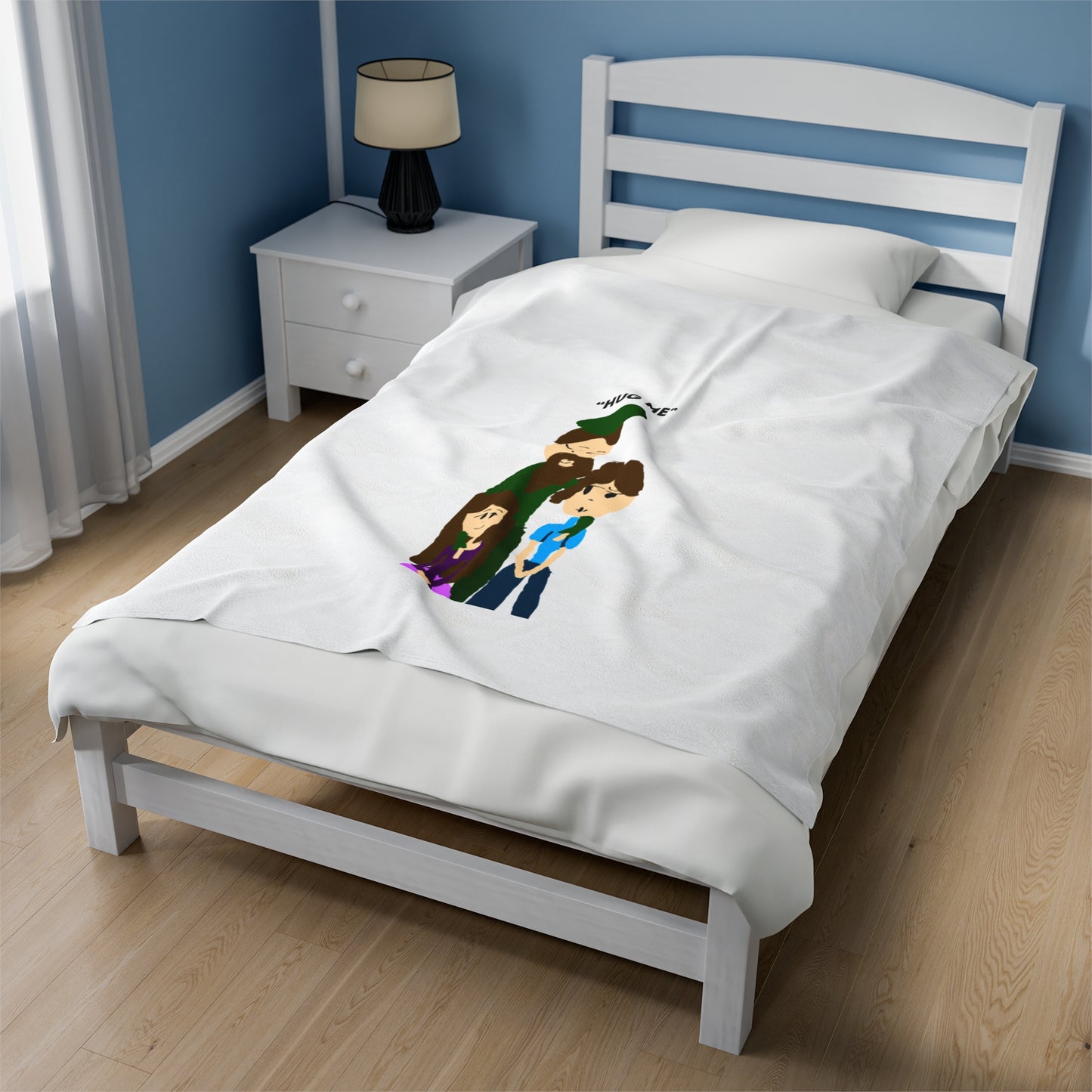 HUG ME Velveteen Plush Blanket