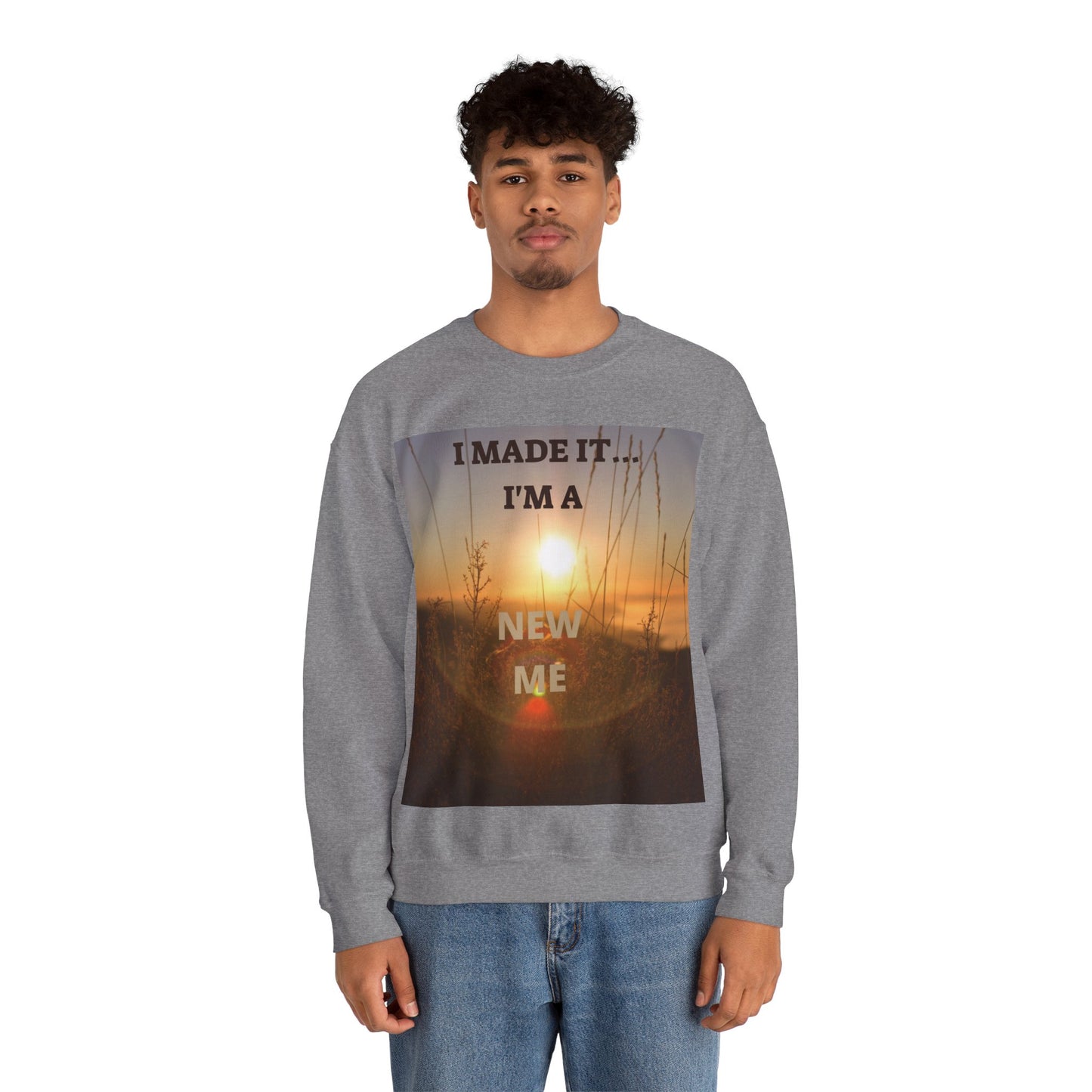 I MADE IT Unisex Heavy Blend™ Crewneck Sweatshirt