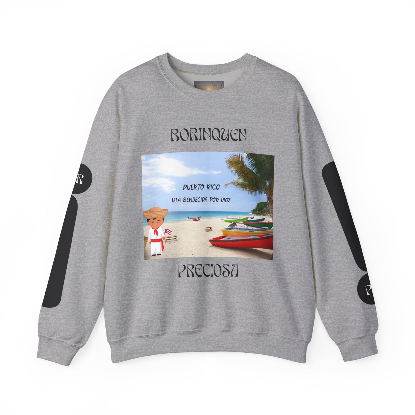 PUERTO RICO Unisex Heavy Blend™ Crewneck Sweatshirt