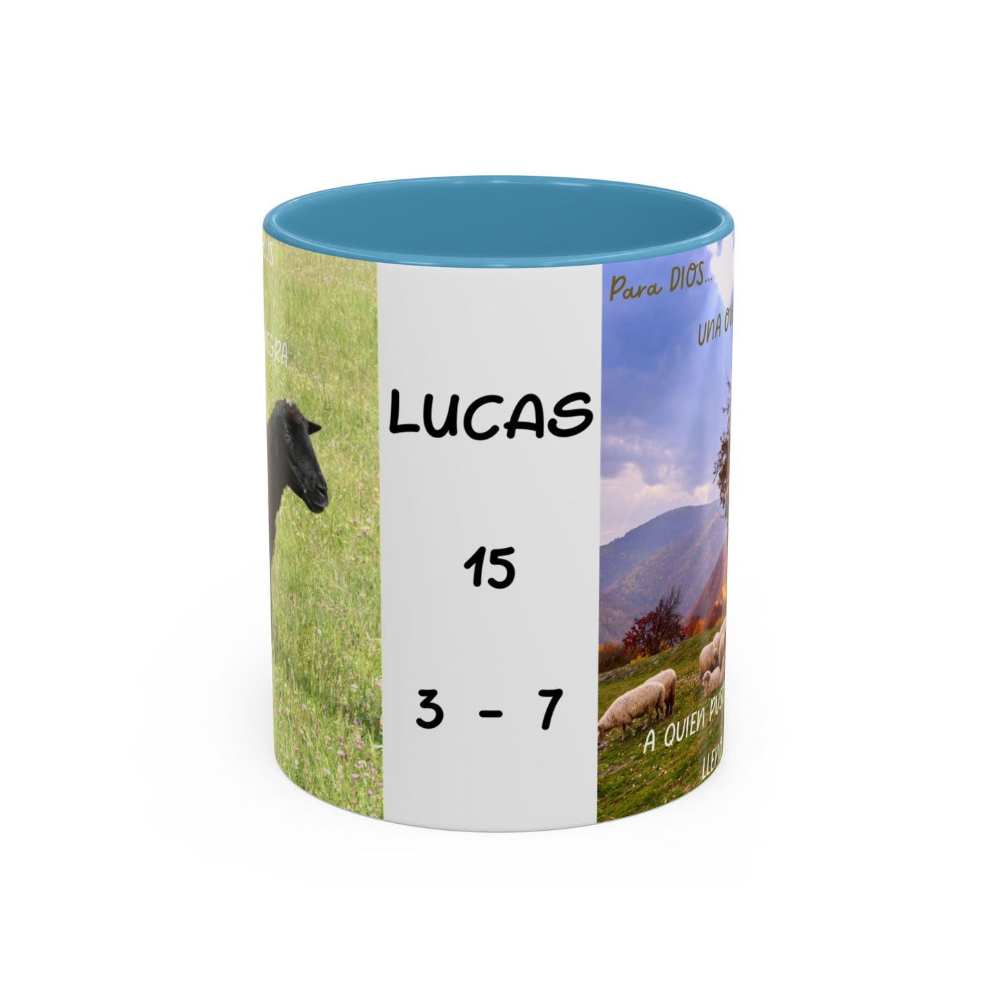 OVEJA NEGRA Personalized Accent Coffee Mug for Sheep Lovers, Custom Birthday Gift, Rustic Farmhouse Decor, Animal Mug, Unique Gift Idea